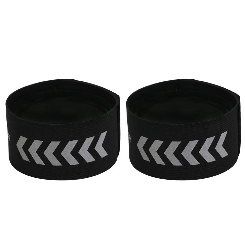 Bike Pants Strap Outdoor Ankle Leg Bind Bandage High Visibility Safety Protect Leg Clip Band for Night Walking Trousers Bands