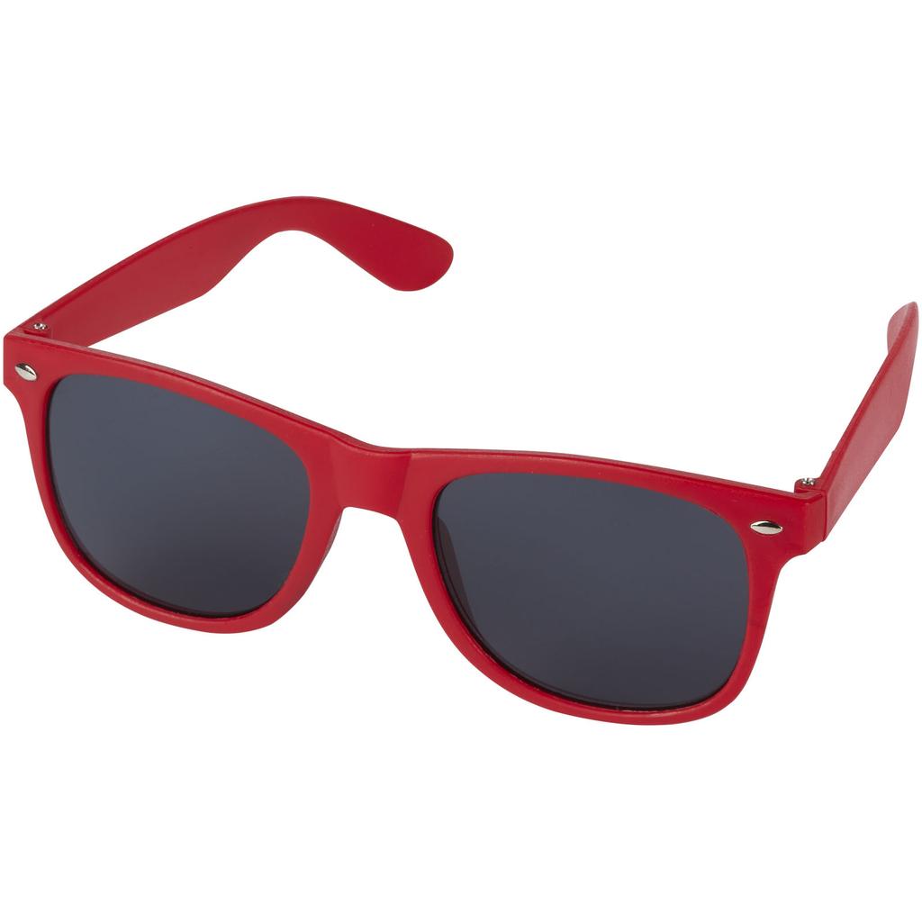 Gafas de sol de plastico reciclado "Sun Ray" Rojo