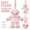 Shake Feature Plush Keyring Wiggly Design Stuffed Keychain Cute Plush Keychain  For Adults
