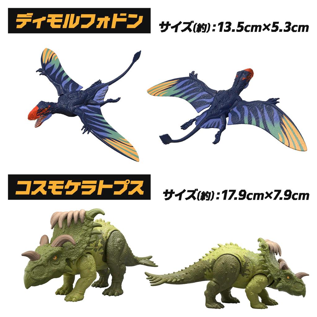 Mattel Мир Юрского Периода Разнообразные Фигурки Динозавров для Коробки Возраст 4+ и Атака! Дети, 6+, Многоцелевой, JGB77-986C