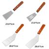 Stainless Steel Pizza Shovel with Hole Frying Pan Spatula Kitchen Accessories Grill Scraper  Beef