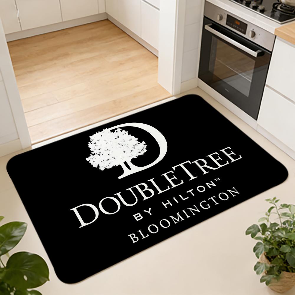 Модный коврик для пола D-DoubleTree by Hilton, впитывающий коврик, нескользящий коврик для входа в ванные комнаты, туалеты и туалеты