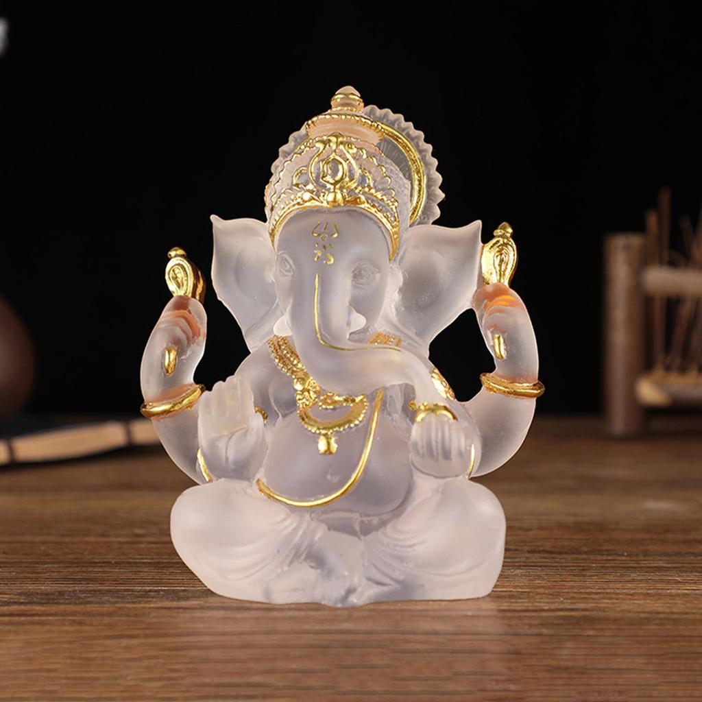 Ganesha Figurine Indian Lord Ganesh Statues Buddha Sculpture Home Decoration
