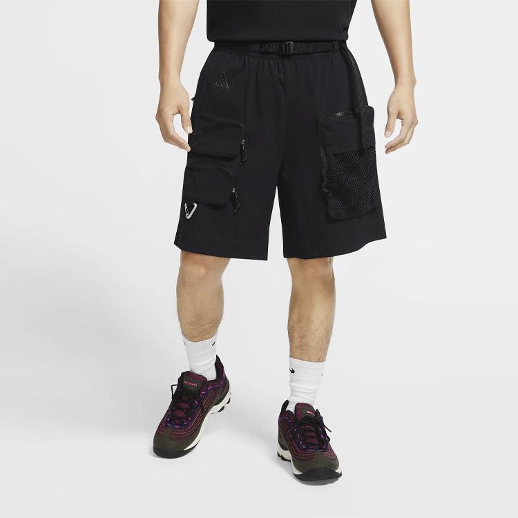 Nike ACG Шорты-карго мужские черные средние CK7856-013
