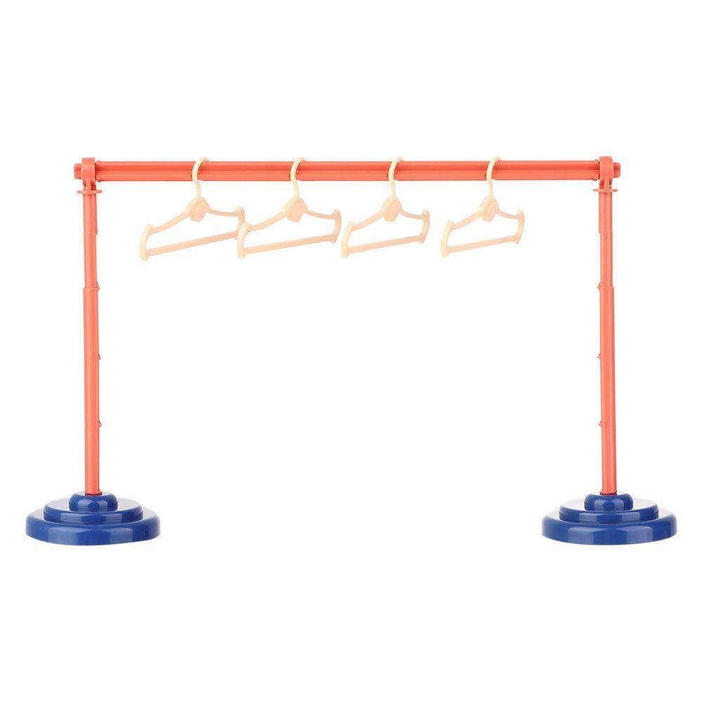 1/6 1/8 1/12 Dolls Gift Clothes Rack Dollhouse Furniture Doll Accessories Garment Organizer Hangers