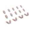 Длинные балетные ногти с постепенным изменением блеска Love Diamond Wear Nail Piece 00 Nail Fake Nail