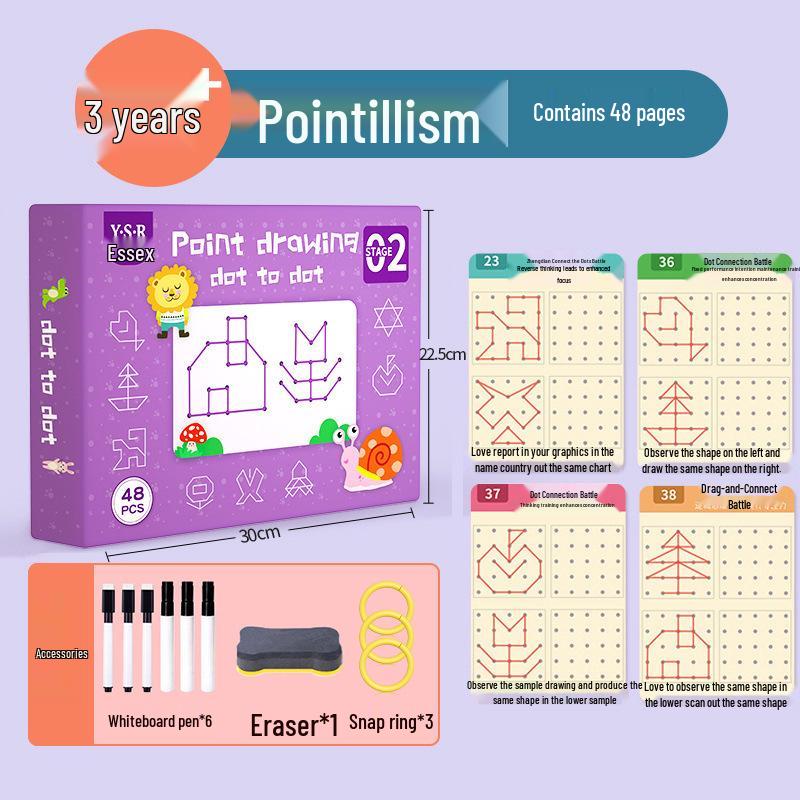 Стираемая ручка Игрушка для тренировки контроля и концентрации для детей детского сада
