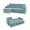 Bonito Corner Sofa Bed Family Meble Corduroy Green