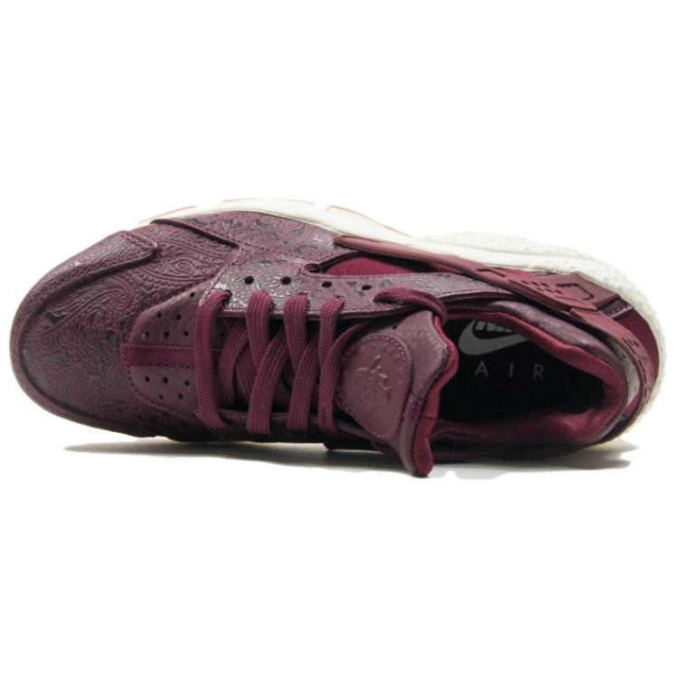 Nike Женские беговые кроссовки Wmns Air Huarache Run Premium Night Maroon Sail 683818-600