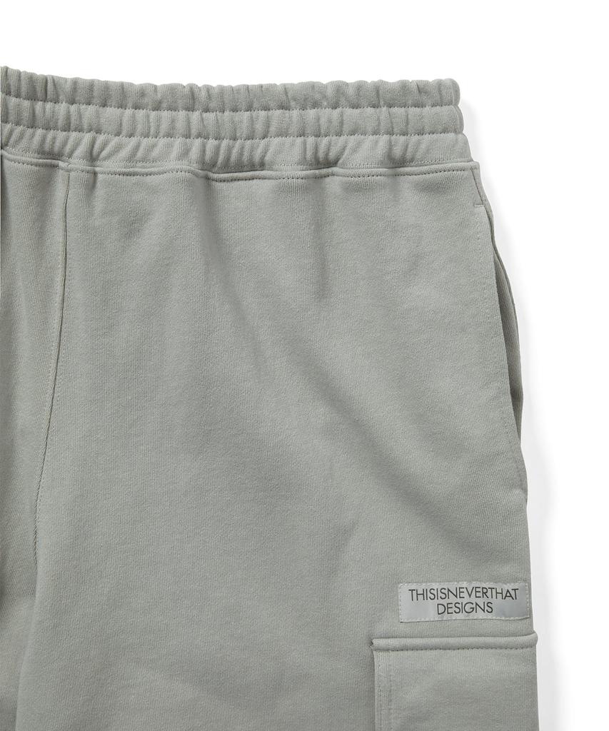 THISISNEVERTHAT Cargo Sweatpant Moss Gray