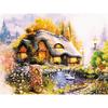 Diamond Embroidery Dream House Diy Diamond Painting Rhinestone Pasted Full Round Drill Cross Stitch