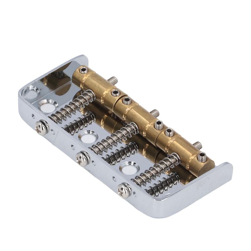 Короткий бридж для электрогитары 3 седла профессиональная замена бриджа для гитары Tele Silver