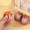 1/2/3/4Pcs Shiba-Inu Soft Egg Toy Slow Rebound Stress Anxiety Relief Portable Kids Teens Adults Cartoon Dog Squeeze Squishes Sensory Fidget Toy