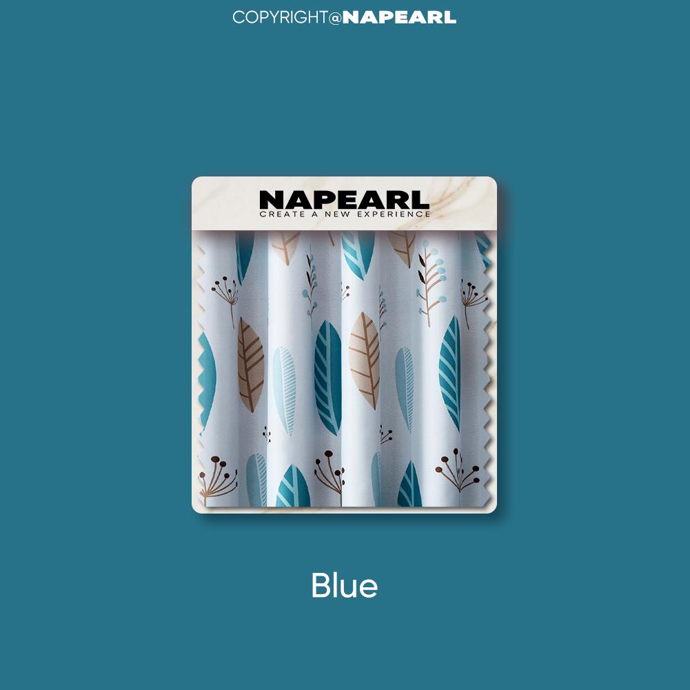 1 шт. NAPEARL 70-80% затемняющие минималистичные современные скандинавские занавески с принтом из полиэстера и растений, прозрачные шторы для гостиной, спальни, домашнего декора