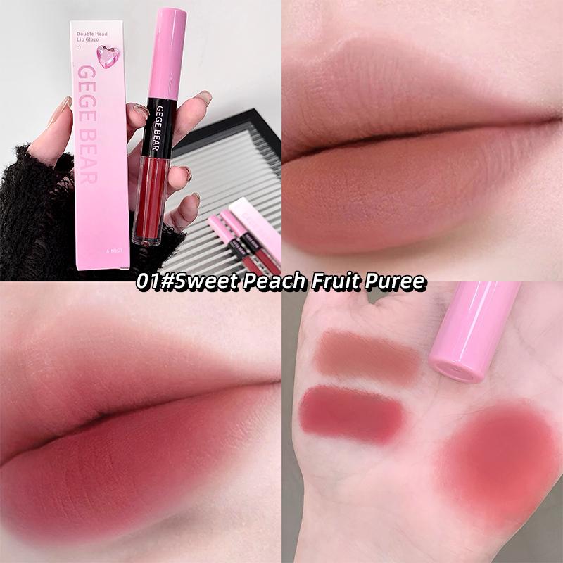 GEGE BEAR Multi-effect Dazzling Double Head Lip Glaze