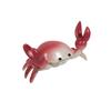 Creative Crab Weightlifting Pen Holder Creative Cute Crab Shelf Cellphone Storage Bracket Storage Rack Crab Model Desktop Ornament