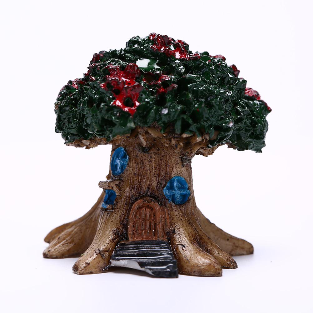 1 шт. искусственные деревья сказочный сад мини-растения домашний стол декор бонсай 3 цвета кукольный домик миниатюры