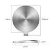 20-28 см Пластина для теплопроводности из нержавеющей стали Рассеиватель тепла Размораживающая пластина Адаптер для индукционной плиты для газовой плиты