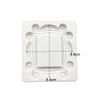 Po Frame Mirror Силиконовая форма Инструменты из смолы Сахарная поделка Форма для выпечки кексов Инструменты для украшения тортов из помадки