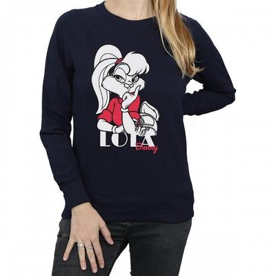 Женский/женский классический хлопковый свитшот Lola Bunny