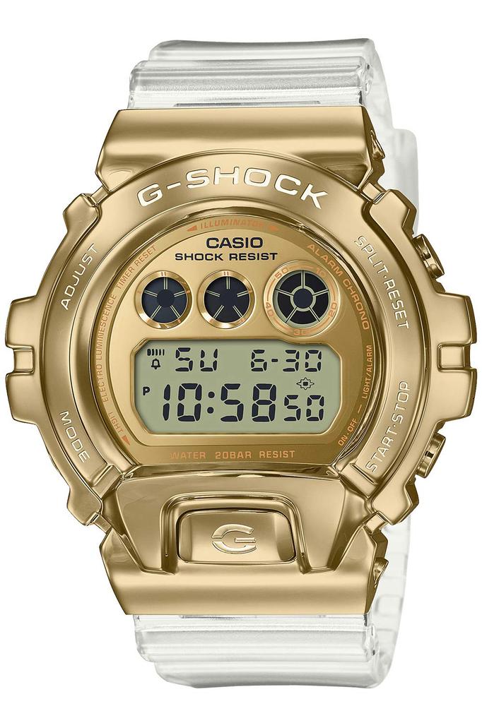 Часы Casio G-Shock [Официальный японский продукт] С металлическим корпусом GM-6900B-4JF / -6900SG-9JF Мужские Прозрачные