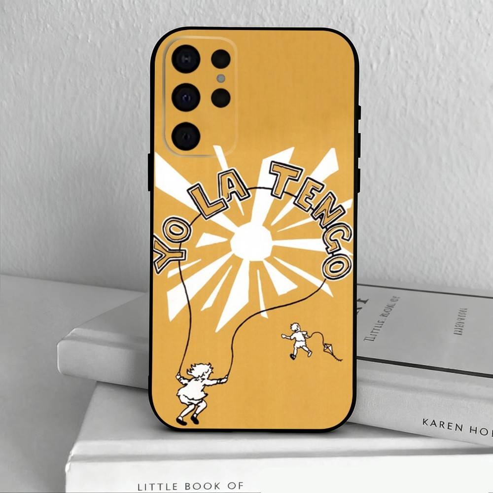 Indie Rock Yo La T-Tengo Band Phone Case For Samsung S25,24,23,22,30,21,10,9,Ultra,Plus,Lite,FE,4,5 G Soft Black Case