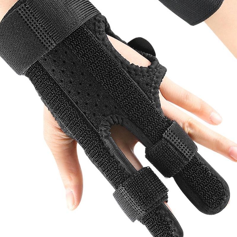 Breathable Meshes Finger Splint Protector with Enhances Ventilation for Day Comfort and Dryness During Prolonged Wear