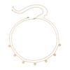 Sexy Girl Butterfly Tassel Double Layer Waist Chain Sweet Cool Metal Thin Chain Body Chain For Women