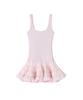 Crank Frill Tiered Dress_Pink