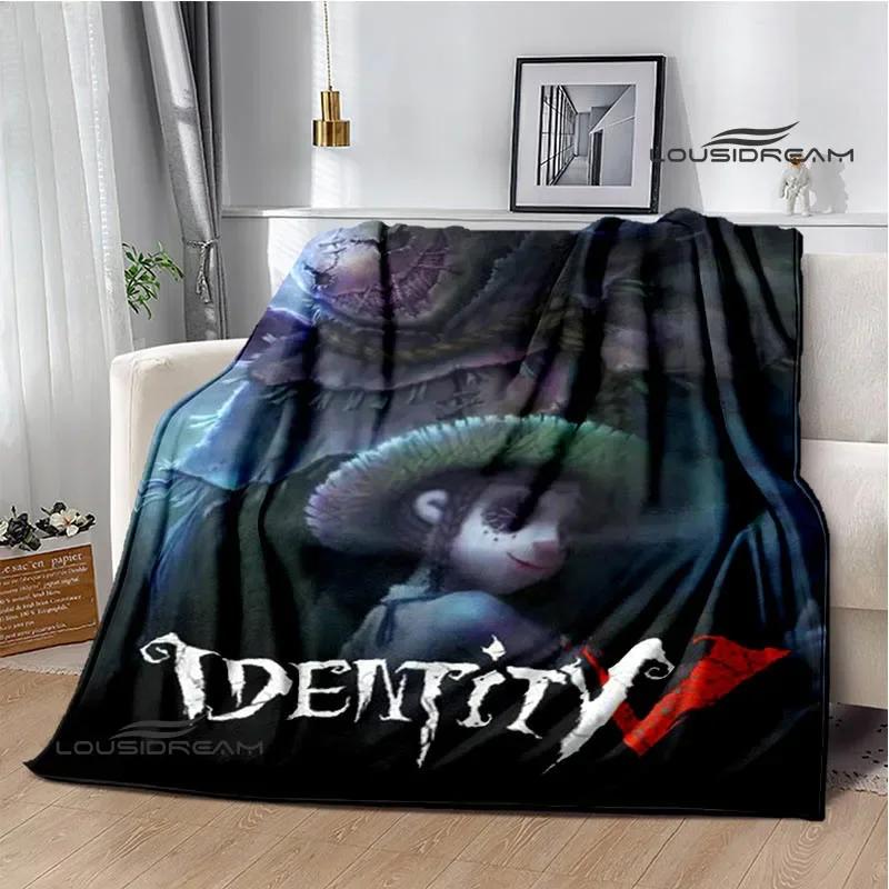 Игровое одеяло Identity V с мультяшным принтом, одеяло для пикника, теплое фланелевое одеяло, постельное белье для дома, одеяла для кроватей, подарок на день рождения