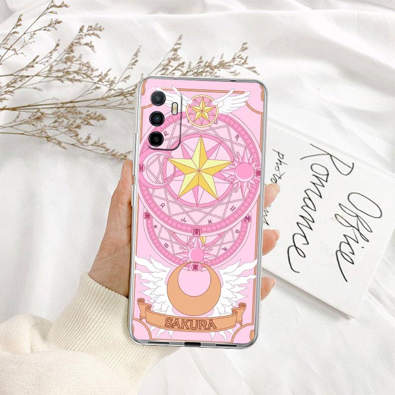 TR7 C-Cardcaptor S-Sakura Прозрачный чехол для телефона для Motorola Moto G7 G8 G9 G84 G85 G73 G24 G15 Z2 Play Power Plus