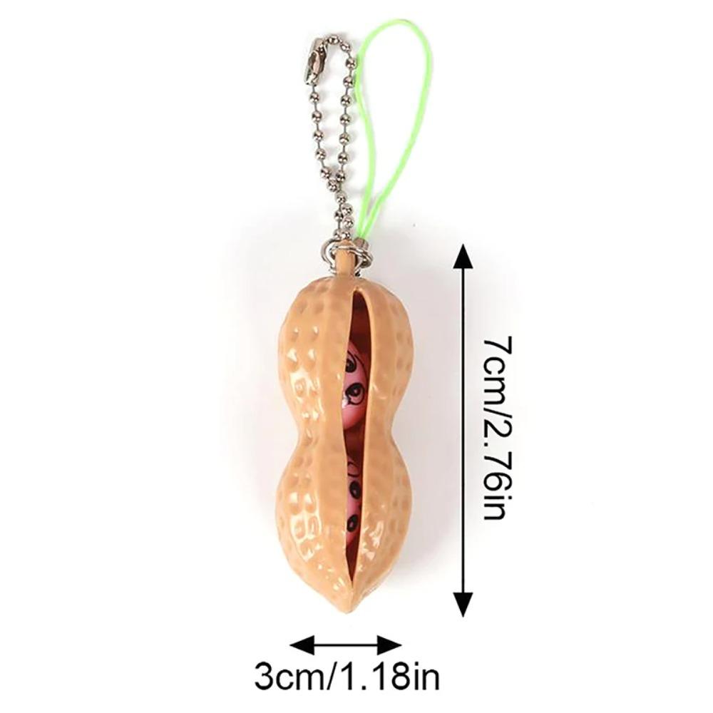Anti-stress Anti-stress Fidget Toy Gifts Peanut Pendant New Peanut Key Chain