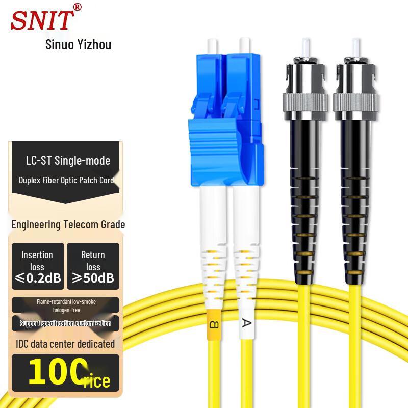 SNIT Telecom-Grade Fiber Optic Patch Cable