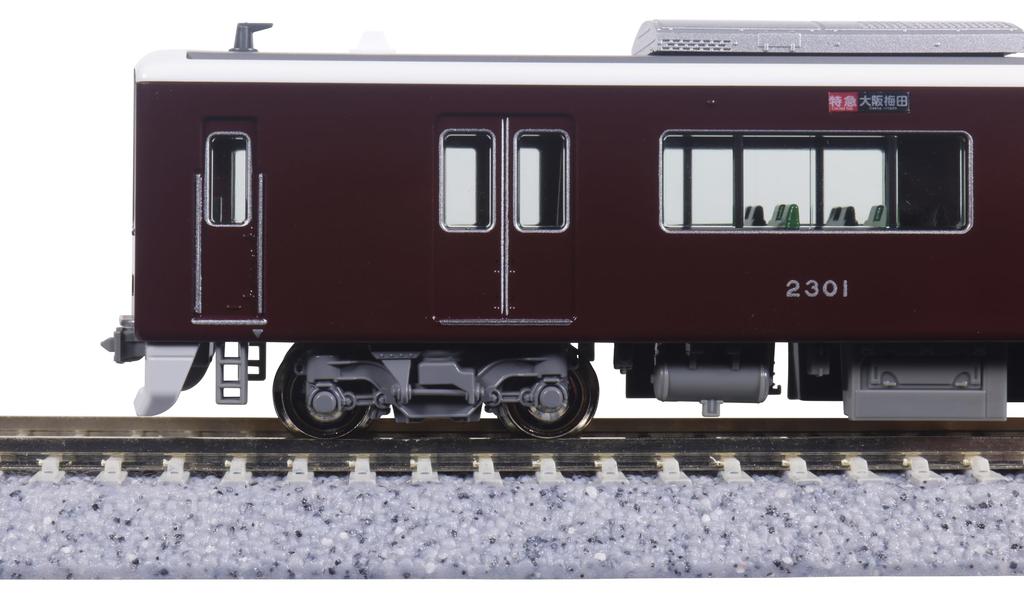KATO Модель Поезда Масштаба N Серия 2300 Железной Дороги Hankyu Линия Киото Базовый Набор (4 машины) 10-2031