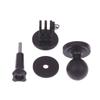 Universal 1" Aluminum Ball Mount Head Adapter With 1/4" Threaded For Double Socket Arm For Action Camera Support Stand