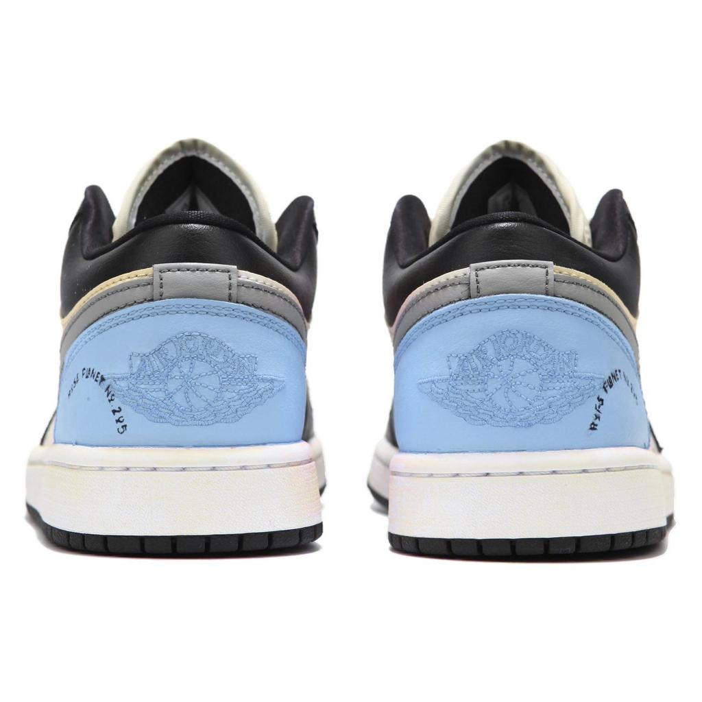 Jordan Air Jordan 1 Low Винтажные Баскетбольные Кроссовки Женские Черно-Синие DC0774-101(Команда24-)