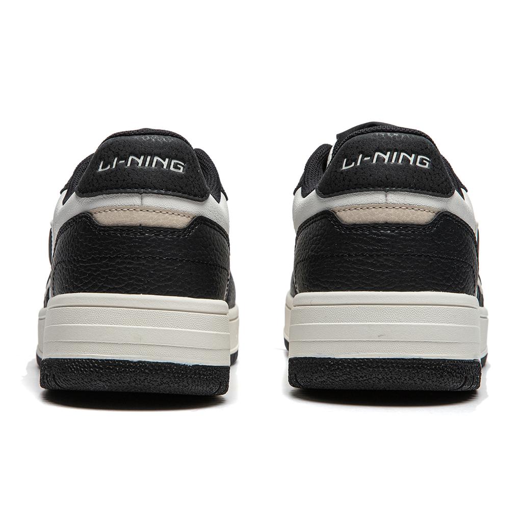Li Ning Tianji Мягкие Противоскользящие Амортизирующие Износостойкие Низкие Скейтборд-обувь Мужские Белый Черный AGCU271-4