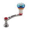 LIVRE 10686 Light Arm 58 EP30 Knob for Shimano S2 Titanium Plate Red + LA58-EFS2-TIR