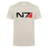Game Mass Effect N7 Unisex T Shirt Summer Fashion Short Sleeve Unisex Mass Effect N7 Tshirts Tops