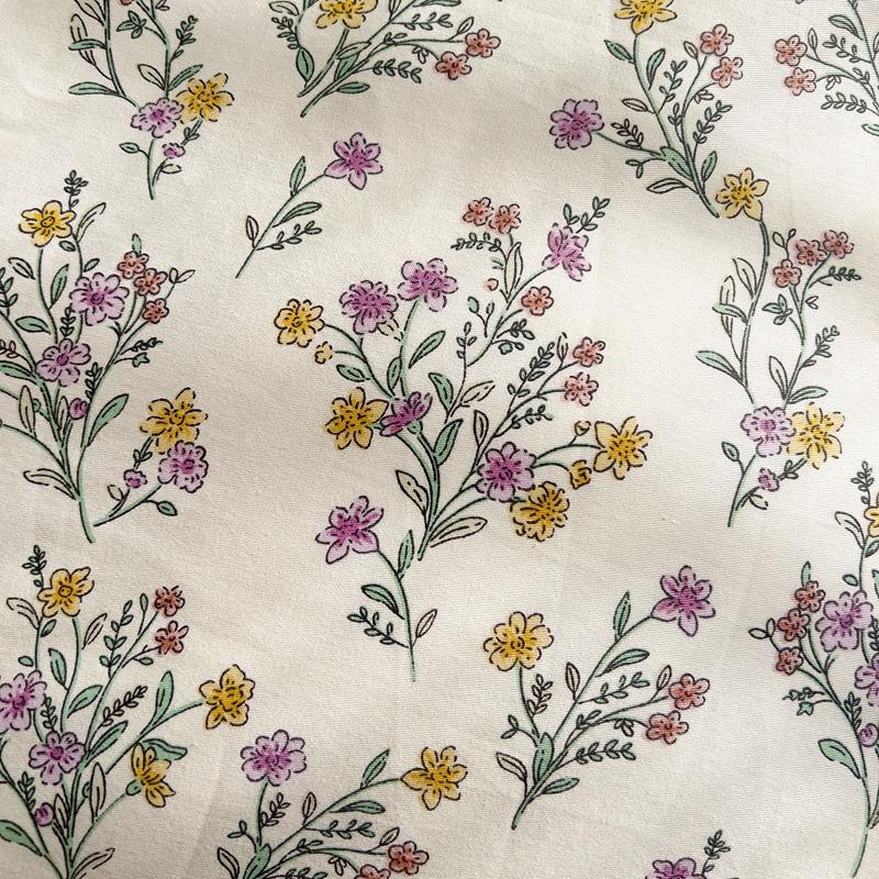 100% хлопок простыня наволочка цветочный стиль простыня комплект постельного белья не вызывает раздражения кожи взрослые дети простыни roupa de cama
