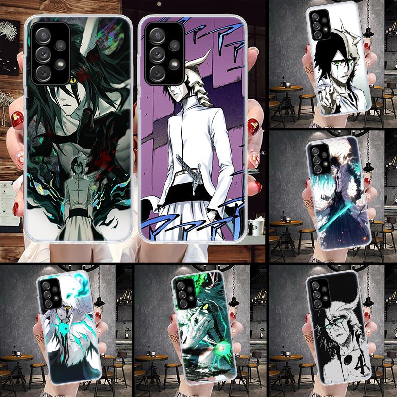 Чехол для телефона Bleach Улькиорра Сифер 4 Мягкий для Samsung Galaxy A12 A22 A32 A52 A72 A02S A51 A50S A71 A70 A31 A20S Note 20 Ultra S10