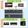 ELEVIEW HDMI Аудио 8K 1 Выход Оптический Цифровой Совместим с Switch Двойной Экран Одновременное Разделение Аудио HDMI Сплиттер, 60 Гц/4K 120 Гц, Вход/2