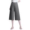 Cotton Linen Cropped Pants for Women In Summer Loose Wide Leg Straight Leg Casual Pants for Women Pants & Capris Women’s