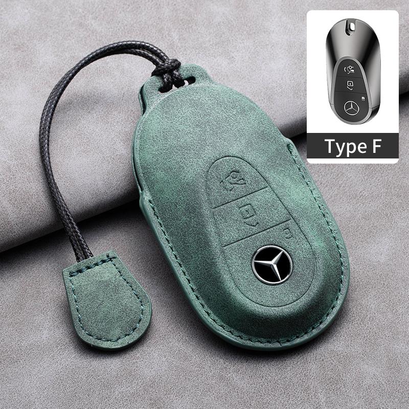 Car Key Case Cover For Mercedes Benz A C E S G Class GLC CLE CLA GLB GLS W177 W205 W213 W222 AMG W206 W223 S350 C260 C300 S400