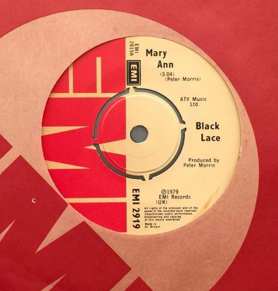 7-дюймовая пластинка BLACK LACE Mary Ann EMI2919PROMO EMI 1979 Великобритания Поп Б/у