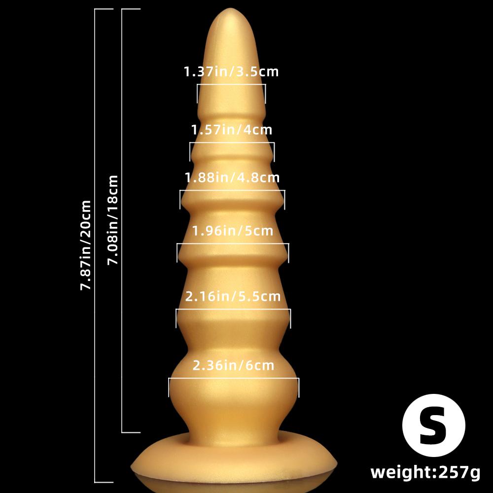Силиконовая мягкая анальная пробка большого размера с присоской, анальная пробка, секс-игрушки, фистинг, анальный расширитель, ремешок на пенис, реалистичный член, БДСМ