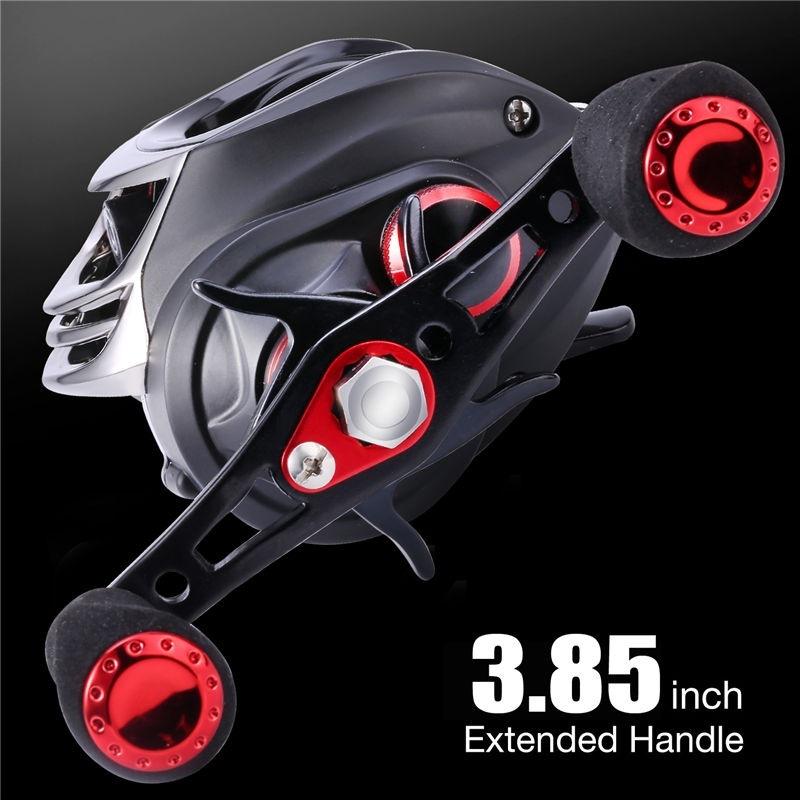 Рыболовная катушка 12 фунтов, катушка для приманки, карбоновая катушка, тормоз 7,0:1, приманки, инструменты для морской или пресной воды