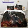 Elden Ring Crown Bedding Quilt Set Quilt Cover Pillowcase Home Decoration Birthday Gift (1 * duvet cover + 2 * pillowcase, without core)