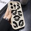 Милый Розовый Отпечаток Губ Силиконовый Мягкий Чехол Для Телефона Для iPhone 11 12 13 14 15 16 16e 17 Pro Max XS XR X 16 Plus Ударопрочный Конфетный Чехол