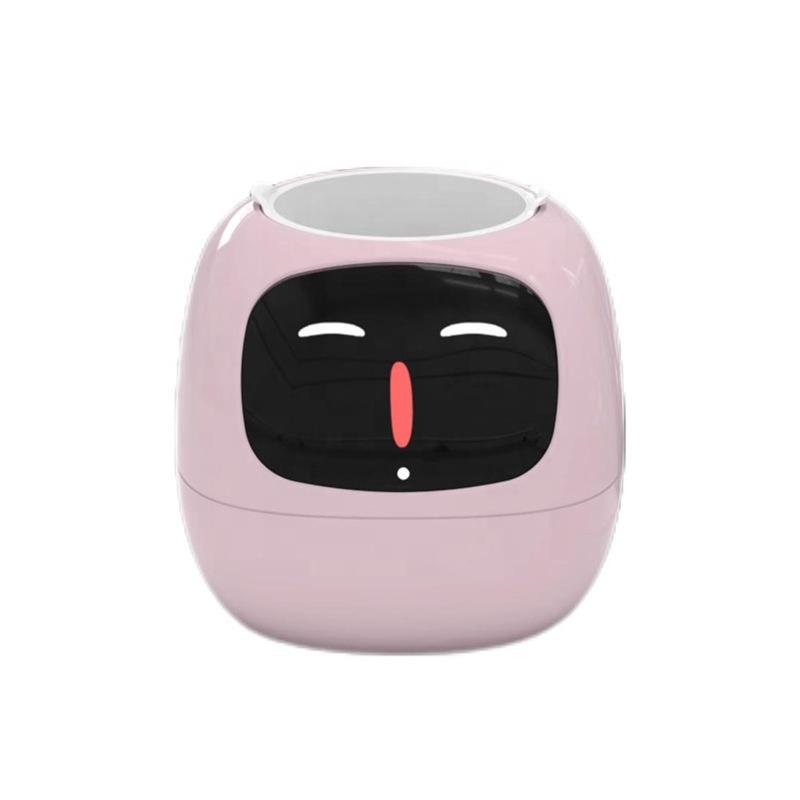 Automatic Water Absorbing Flower Pot AI Sensor Digital Pet Flowerpot Plastic Mini Plant Pot Desktop Intelligent Smart Planter